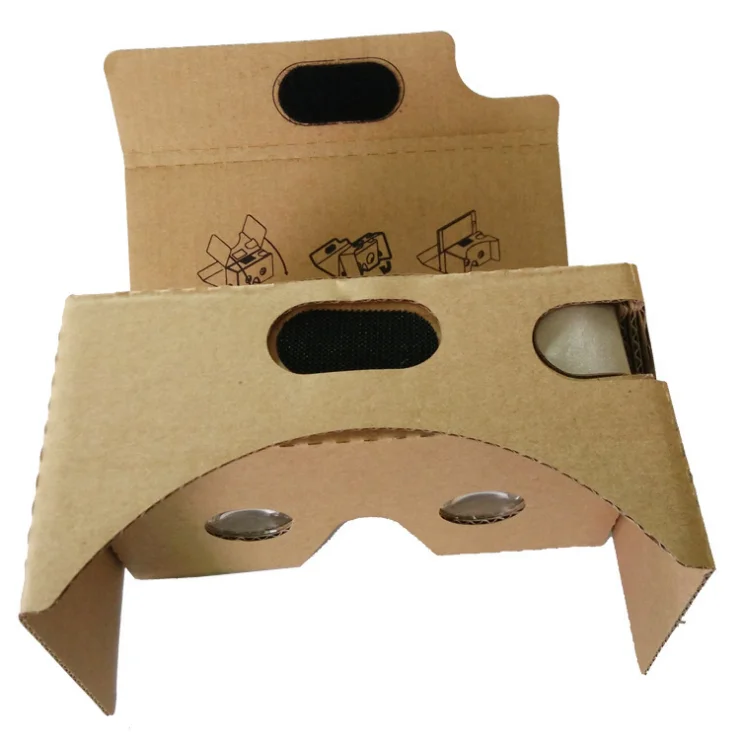  3D картонные очки виртуальной реальности для iPhone 5 6 7 смартфонов VR