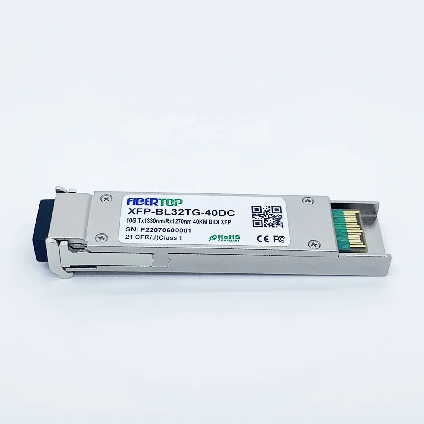Cisco XFP-10G-BX40D Совместимость 10GBASE-BX 10G, оптическим приемопередатчиком, программированием в производственных условиях, двунаправленный 1330nm-TX/1270nm-RX 40 км DOM LC SMF модуль приемопередатчика