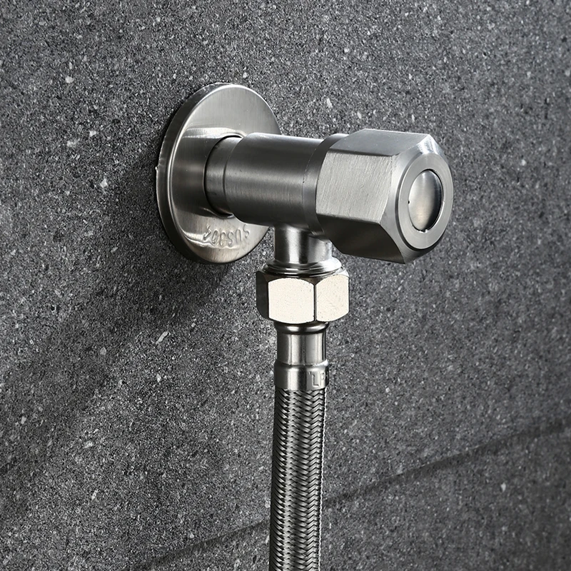 Changhong SUS304 Stainless Steel Casting Lead free Angle Valve Angle Stop Valves