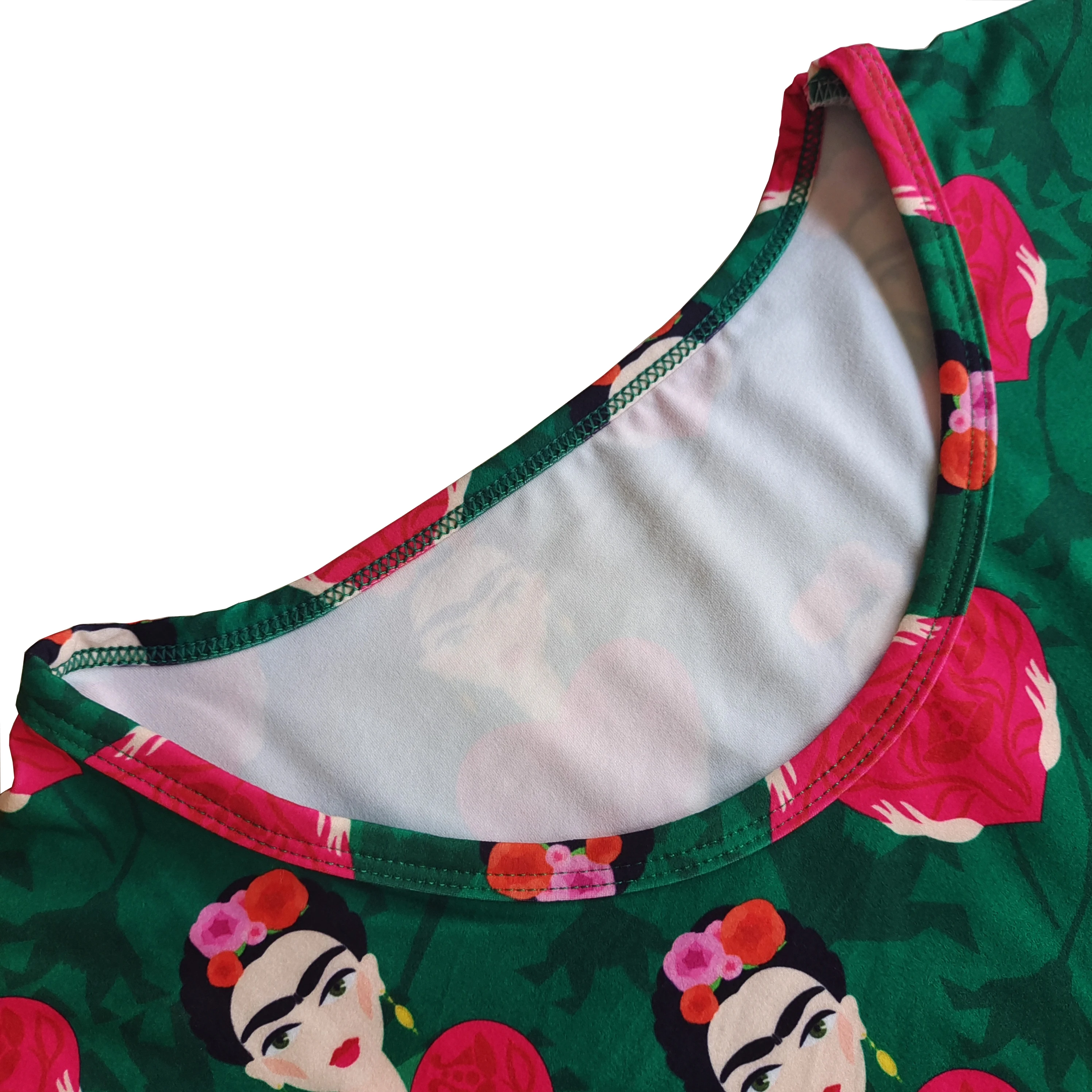 Wholesale Custom design S M L XL XXL 3XL 5XL Plus size Green Women Printed Casual wear Dresses