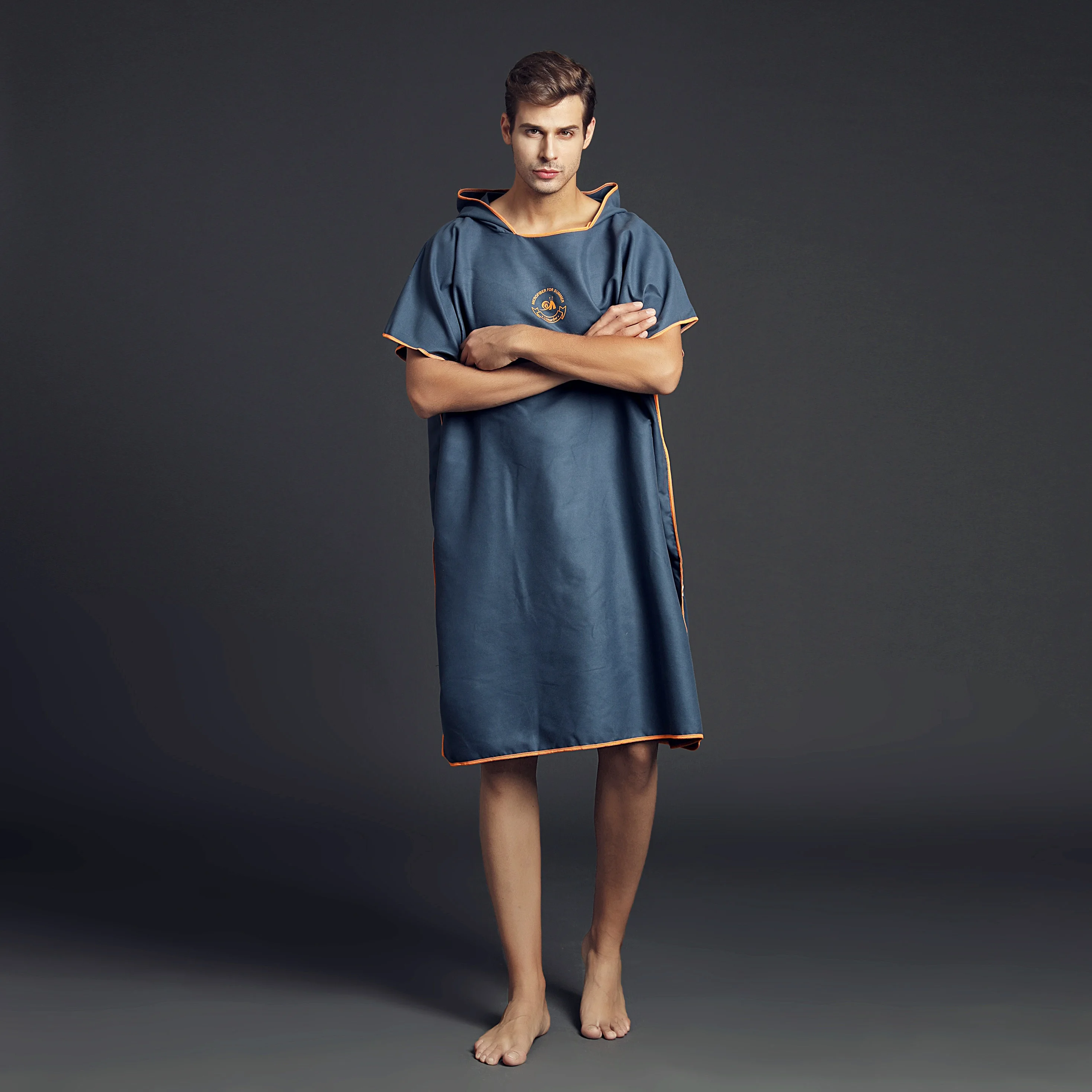 
BSCI suzhou industry supplier thin microfiber surf poncho wih hooded 2018 new popular China wholesale 