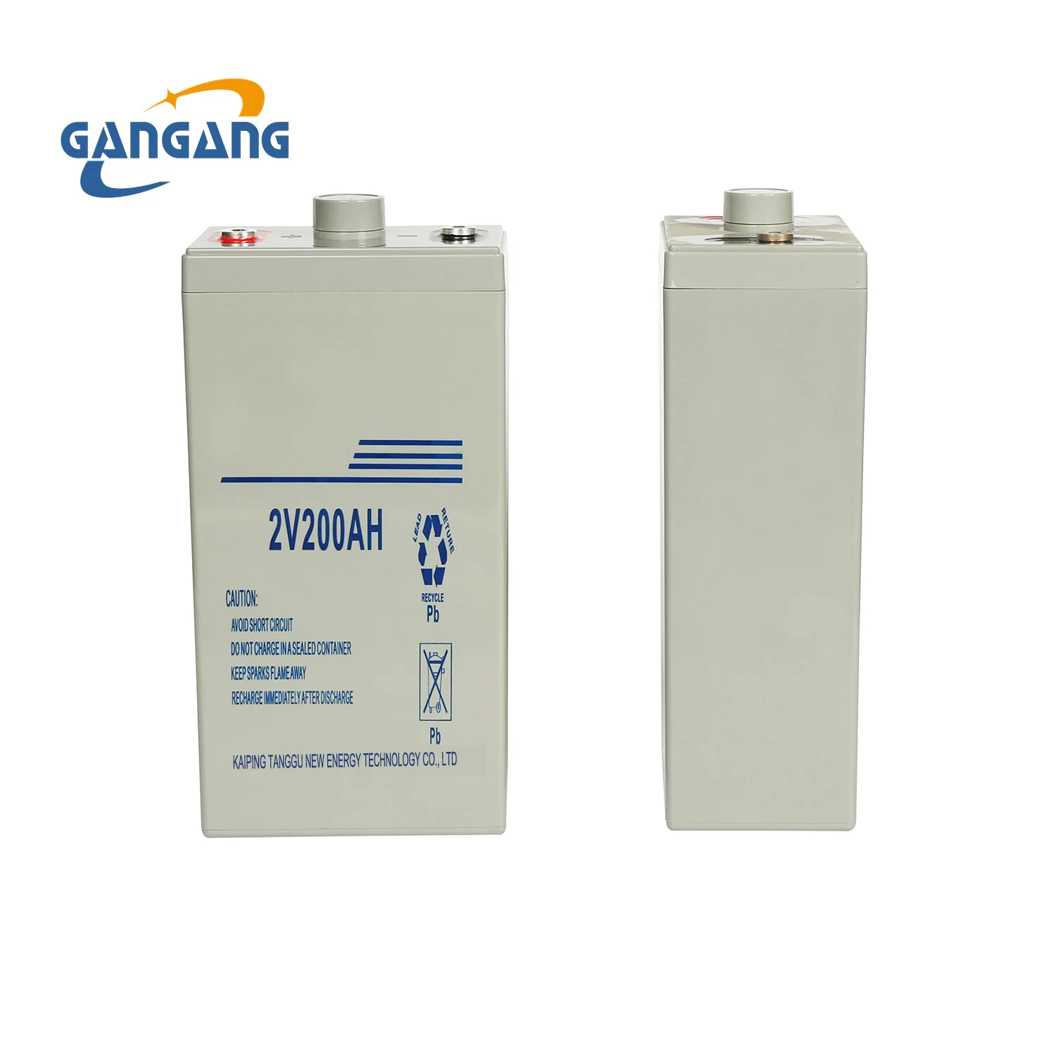 3 years Warranty 2V 200Ah Lead Acid AGM UPS Solar Inverter Panel Emergency Lighting Battery