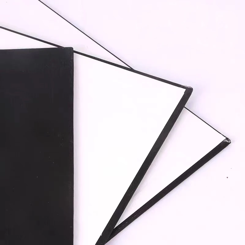 wholesale Primed black Blank Canvas panels for Painting - 100% Cotton Art Supplies Canvas Board decor for Acrylic ,Oil Paint
