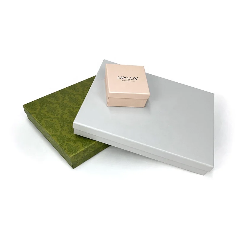High-grade Cardboard Gift Packaging with Personal Logo Custom Printed Rigid Box