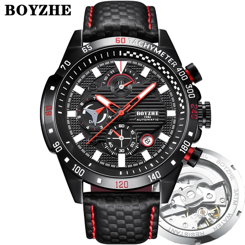 Stainless Steel Waterproof Quartz Watches men wrist Luxury Mechanical Watch OEM Brand