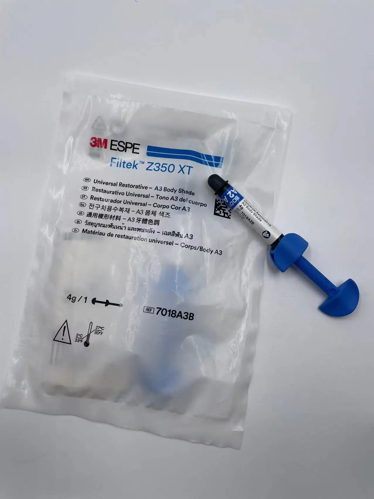 High quality dental resin Z350XT, the most popular dental material A1-A3.5, is suitable for dental office laboratories