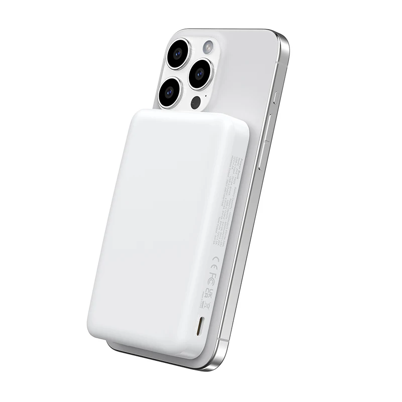 2024 New Product 3 IN 1 Charging 10000mah Magnetic Power Bank Portable Battery Pack