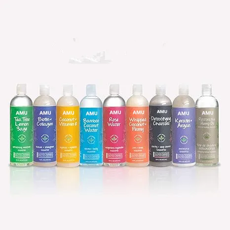 Guangzhou hair treatment factory refreshing tea tree lemon sage shampoo for dandruff scalp treatment