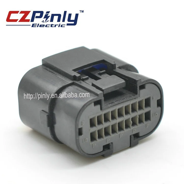 JAE 18 Pin way female waterproof custom electrical honda ecu auto connectors MX23A18SF1 MX23A18XF1
