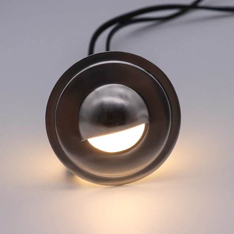 Stainless  Economical Led Step Light Saa Approved 12v in Ground Bollard Lights 1w Led Step Light Outdoor Ip67