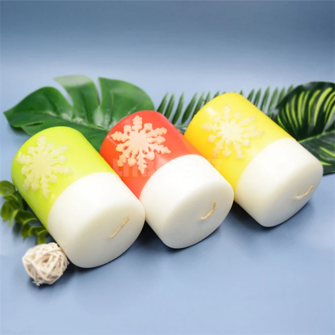Table Centerpieces Solid Pillar Candle Weddings Decor Paraffin Wax Candle Slowing Burning Candle Factory China