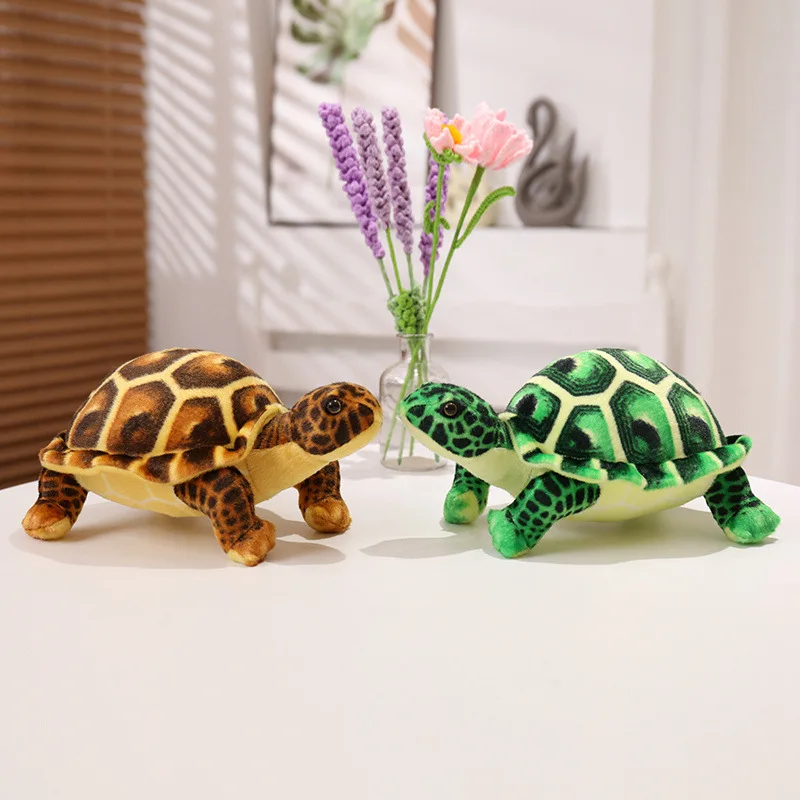 Marine Animals Tortoise Plush Toy Custom Wholesale Creative Soft Lifelike Sea Turtle Stuffed Toy for Sale