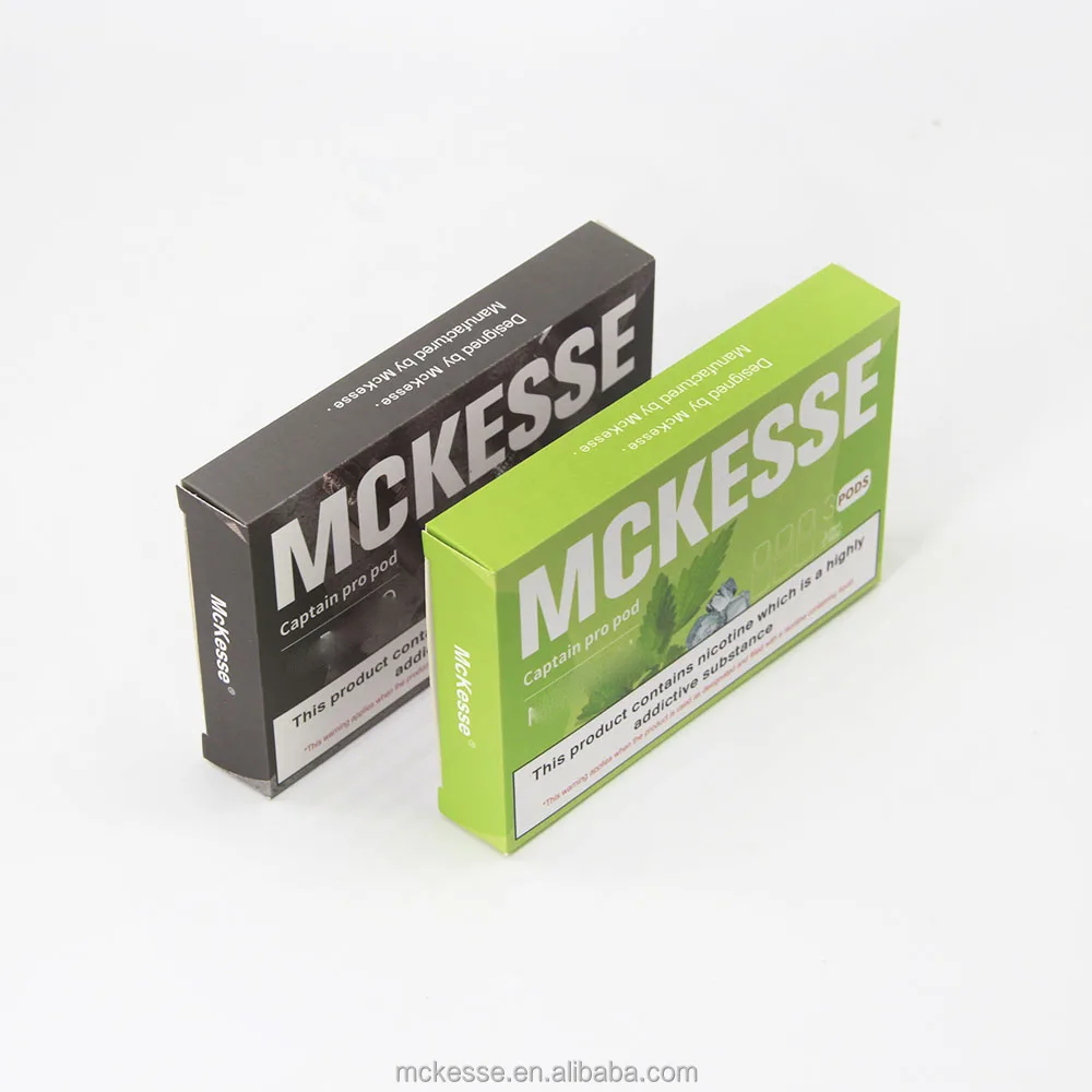 Небольшой Прозрачный картридж для вейпа с окошком на заказ, бумажная упаковочная коробка