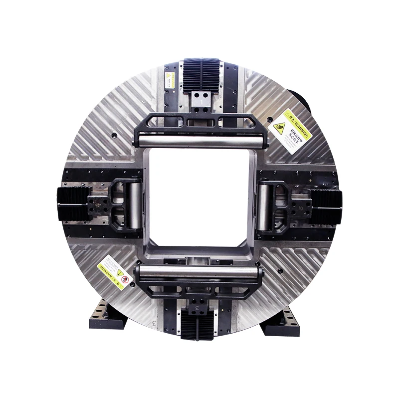 Laser tube cutting dedicated full stroke pneumatic main front chuck clamps various special-shaped tubes
