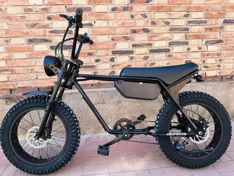 2024 Super73 S1 48V 20ah Electric Mountain Bike Hot Sale 20 Inch Fat Tire Full Suspension Fork Ebike Electric Motorcycle Bike