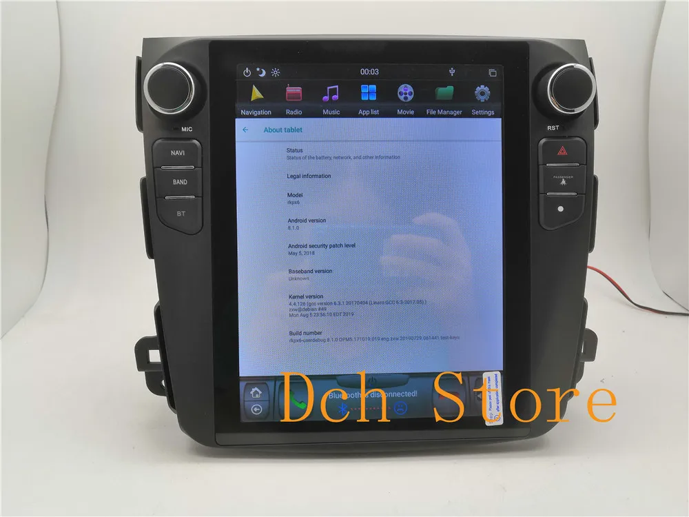 10.4 inch android 11 car dvd player for MITSUBISHI old outlander 2006-2012 tesla screen style navigation radio stereo G6 8 CORES