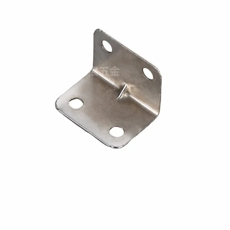 Cabinet 4 Holes 6 Holes Hardware Angle Stainless Steel Angle Code Furniture Fasteners Angle Iron L-Type Steel Corner Bracket