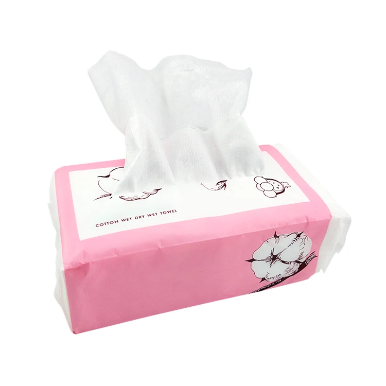 Mingyu 100% organic cotton eco-friendly non woven disposable face towel for human Skin