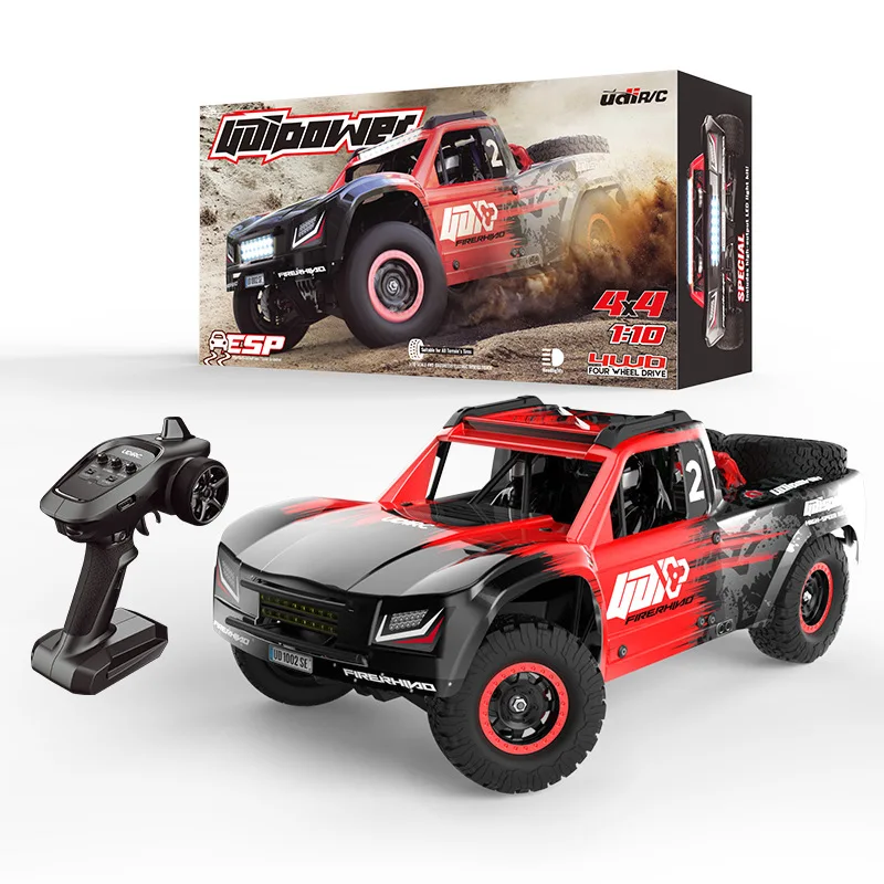 UD1002SE 60 км/ч 1:10 2 4 г внедорожный Радиоуправляемый грузовик 120A водонепроницаемый бесщеточный двигатель для радиоуправляемого автомобиля Модель Багги RTR
