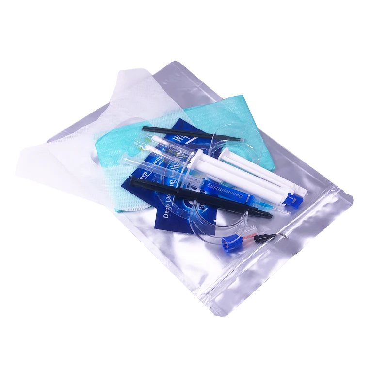 Professional Salon Custom Private Logo Dental Whiten Gel Peroxide Hydrogen Teeth Whitening Kits for Clinic