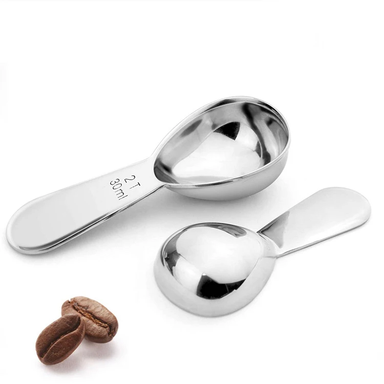 15ml Coffee Scoop Measuring Spoons 18/8 Corrosion Resistance Stainless Steel Tablespoon