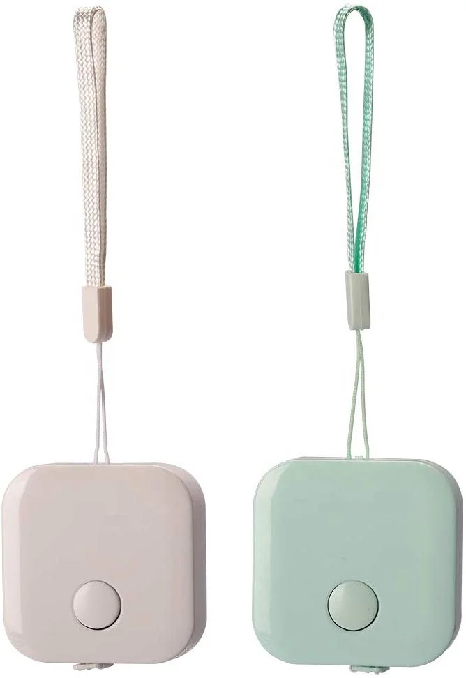 Durable candy color wrist hand strap lanyard for Mini Tape Measure Soft Retractable Measuring Tape