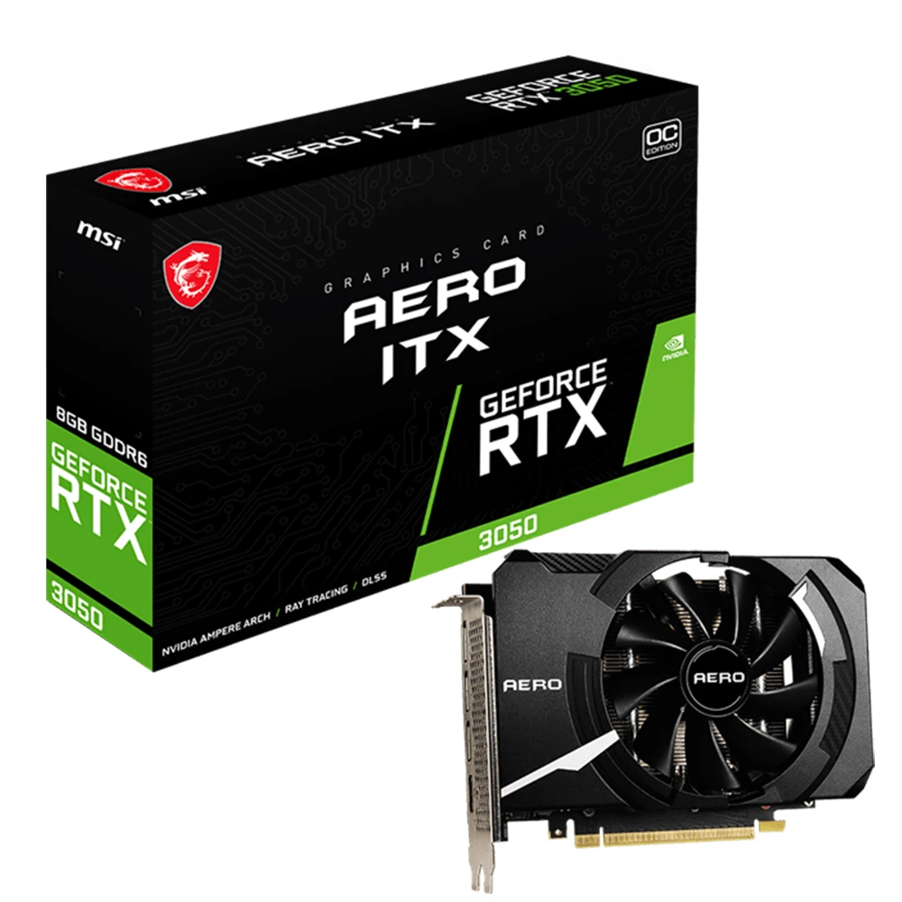 New Listing 3050 GPU GeForce External Graphic Card RTX3050