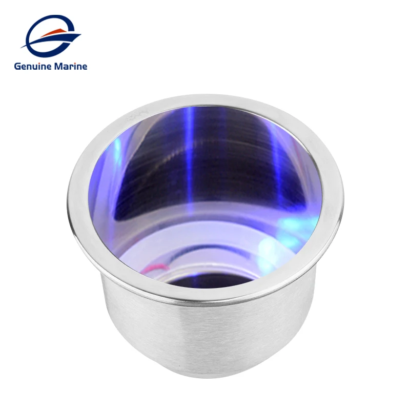 Genuine Marine Yacht Car Antislip Waterproof LED Cup Holder For Boat