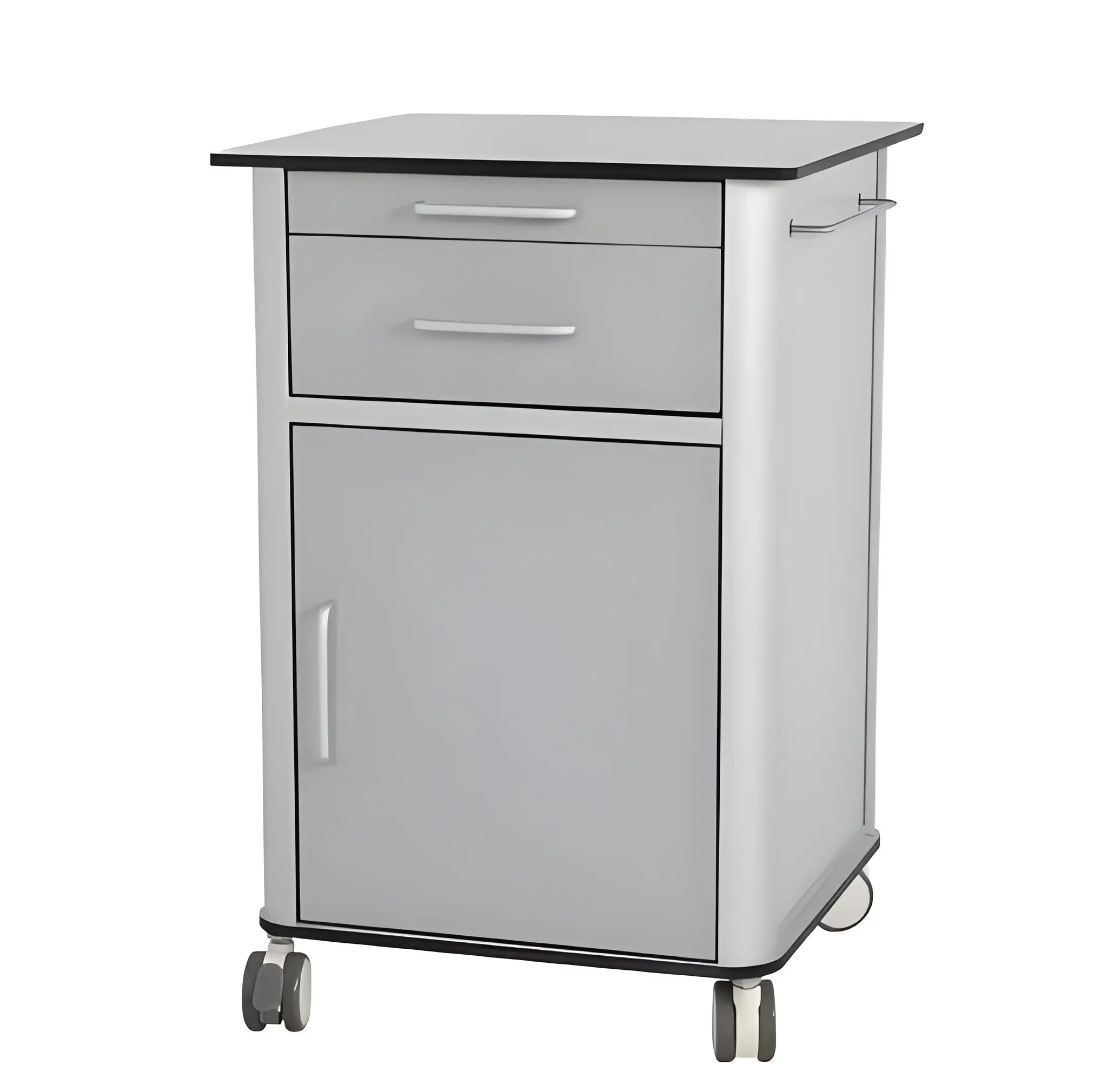 Hot selling high quality stainless steel bedside table medical patient storage cabinet for hospital clinic
