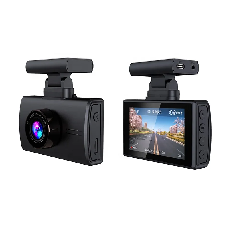 best selling gps dashcam full hd car dvr camera 4k front and rear driving recorder parking monitor car dvr