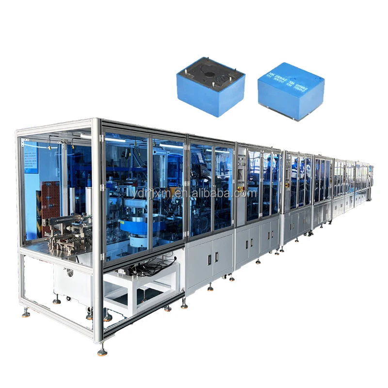 programmable relay making machine washing machine relay production line Full-automatic relay assembly machine electric