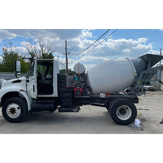 Diesel 5Cbm Cemnet Mixer Truck Body Mixing Drum Truck Tricycle Trailer Type Cement Mixing Canister