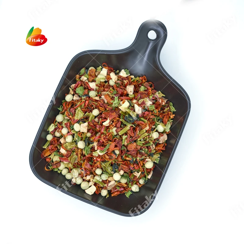 China Hot Sale Dried Vegetable Cube Instant Noodle Seasoning Vegetable packet Vegetable Dehydration