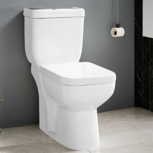 Italian Design Universal Ceramic Sanitary Wares Washdown Two Piece Toilet Water Closet