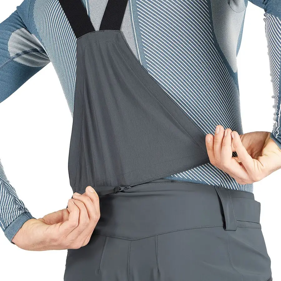 Outdoor Man Bib Pants  Mens Waterproof Suspender Trouser  Ski Pants  Skiing For Winter