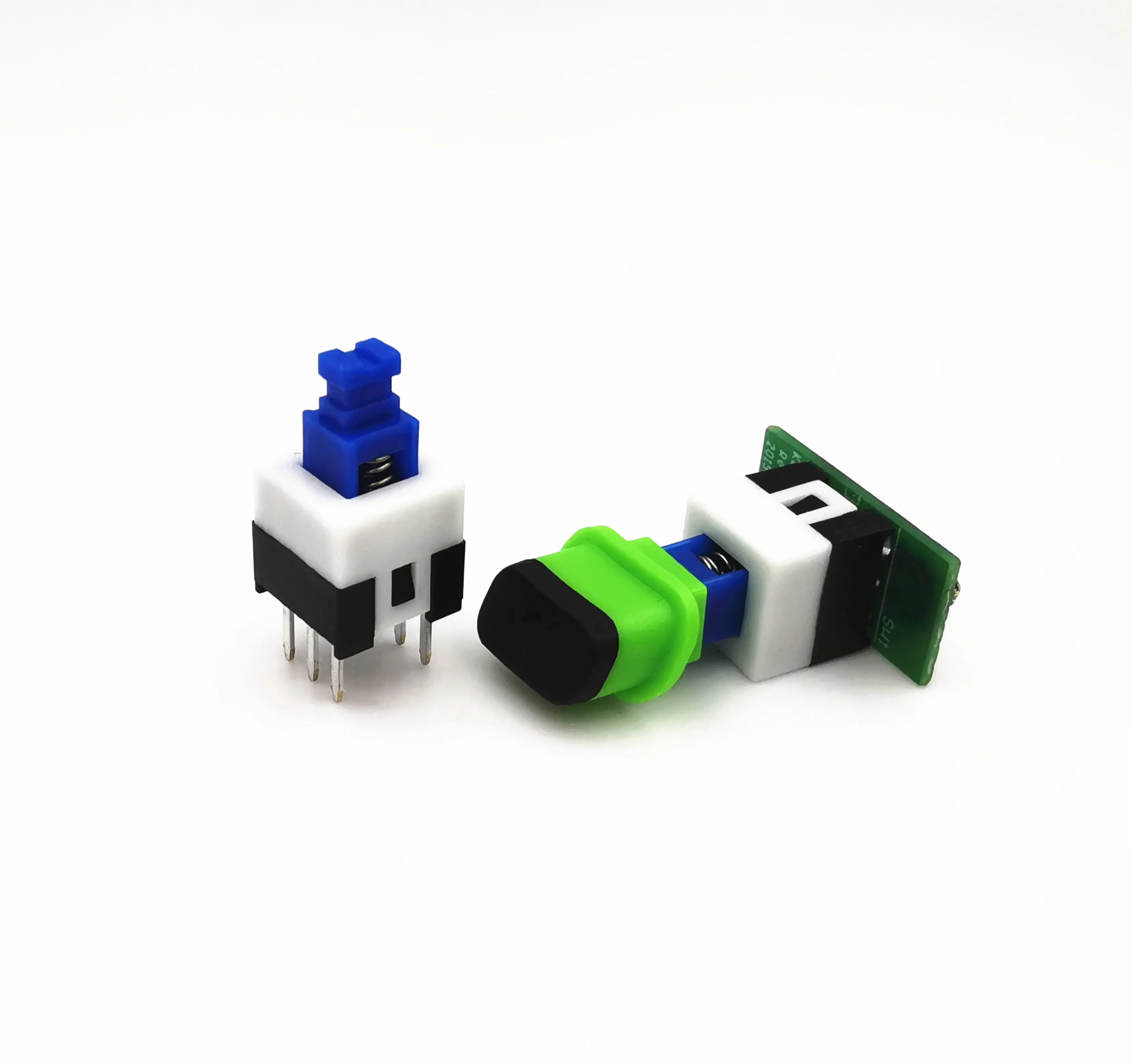 HCNHK factory directly sale 6 pin push button switch 7*7 lock & non-lock  pushbutton switch