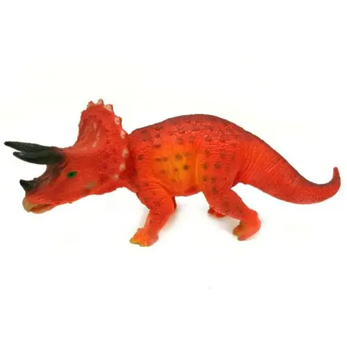 
36cm large soft rubber foam filled dinosaur toy action character with roaring sound, can customized Ball bath fizzer bath bomb 