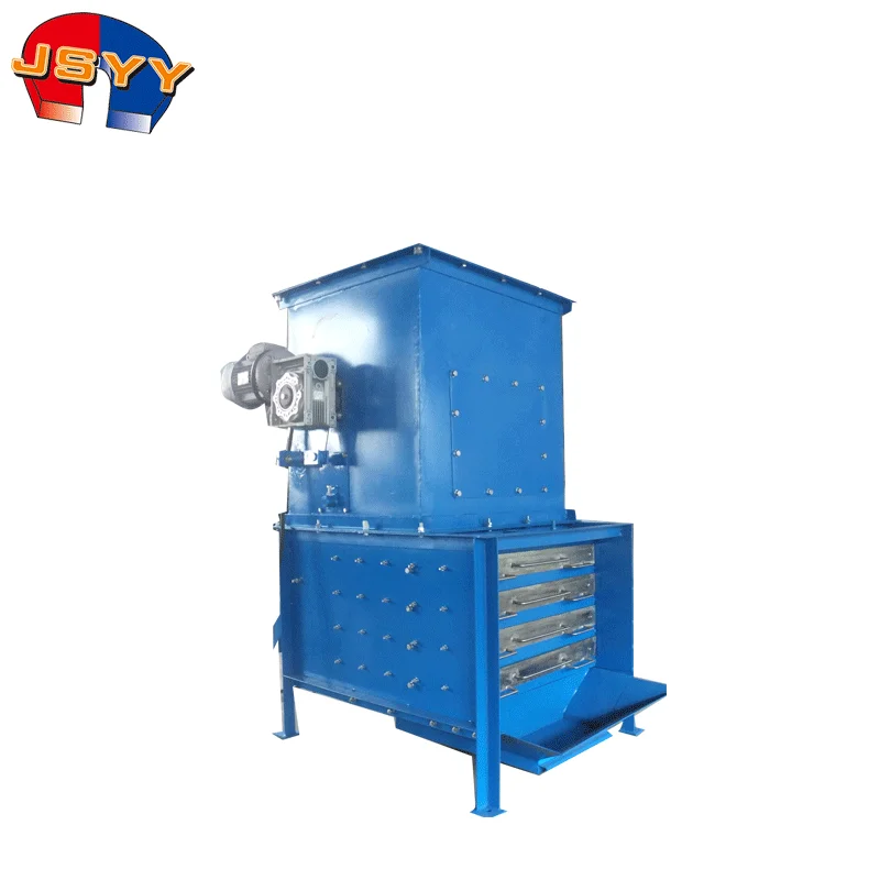 Low-cost drum magnetic separator for dry powder and granular processing industry