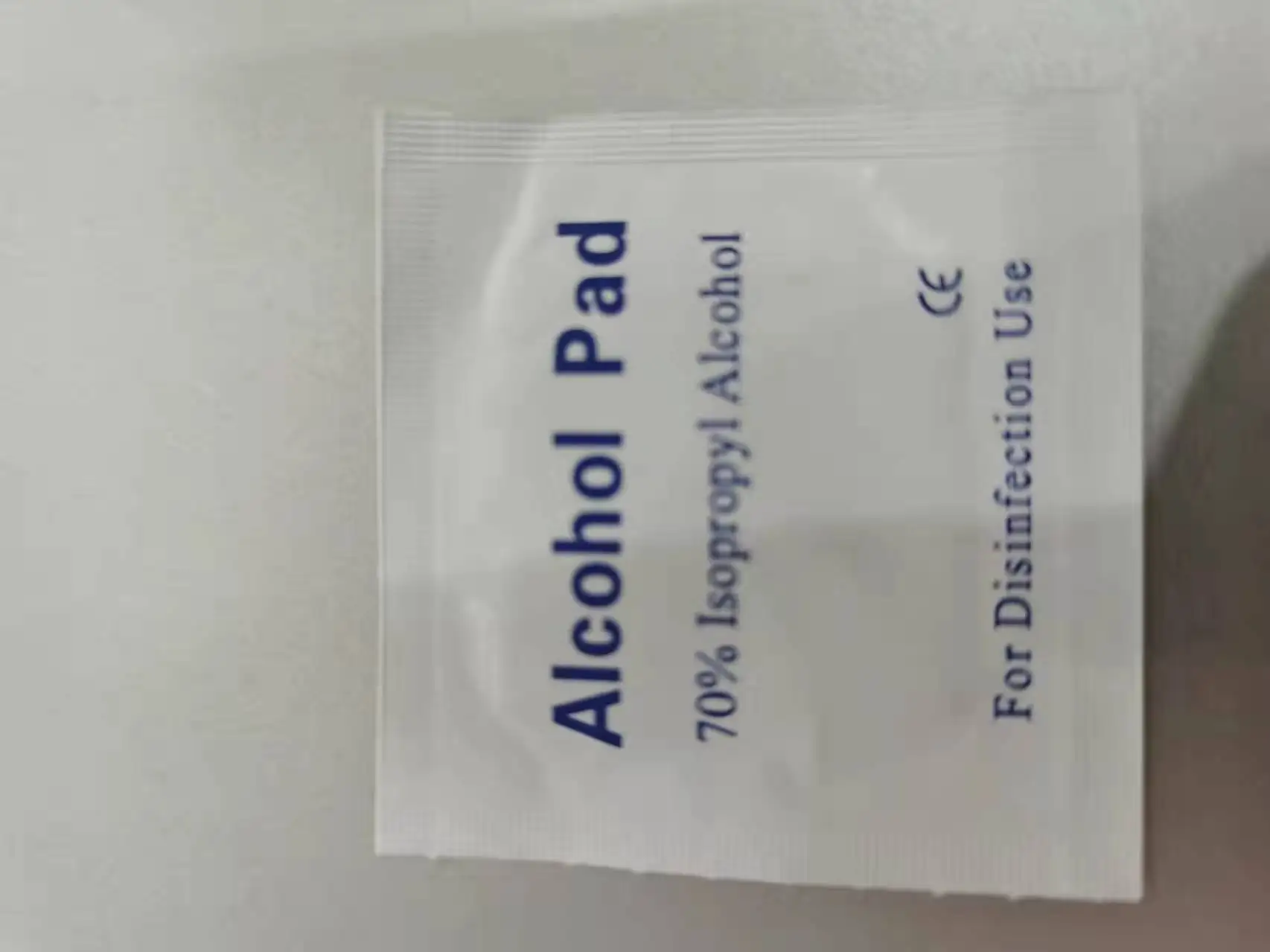 Non-woven  pad and 70% isopropyl alcohol pads and clean wipe
