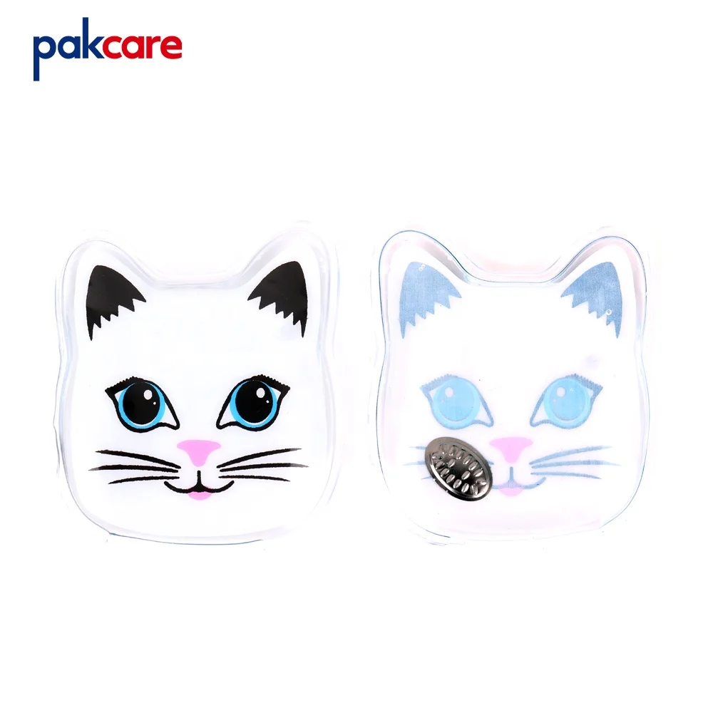 Reusable kids cooling pads funny pocket heat pad magic comfort liquid gel hand warmer