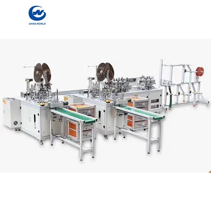 
3 Ply Procedure Non-woven Disposable Face Mask Machine 