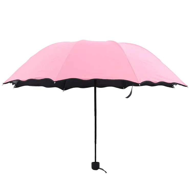
New invention unique folding travel sun and rain with logo prints umbrellas 