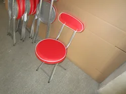 Color foldable steel chair KC-7316C