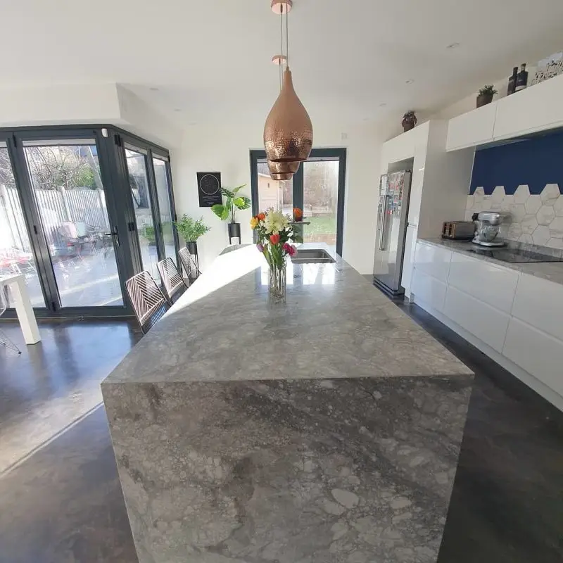 
HengFeng No Bpa No Voc 3d Metallic Resistant Epoxy Floor Coating 