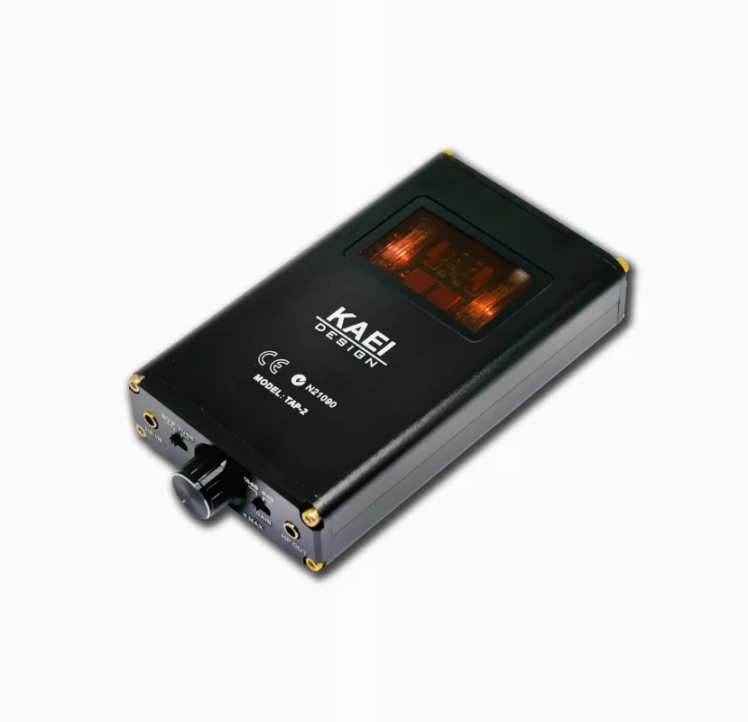 PACKBOX KAEI Design TAP-2 Mini Hifi Tube Headphone Amplifier Of Large Thrust High Resolution (OPA2132/Upgraded Op Amp Muses02)