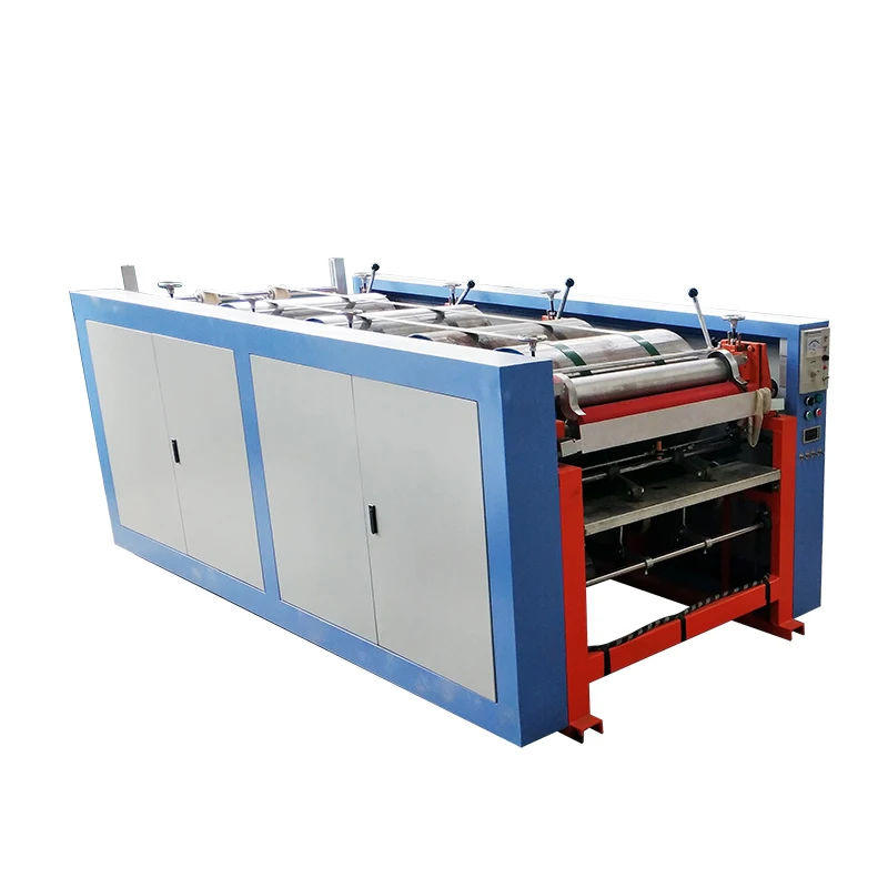 High productivity 4 color logo printing machine woven jute sack bag printing machine