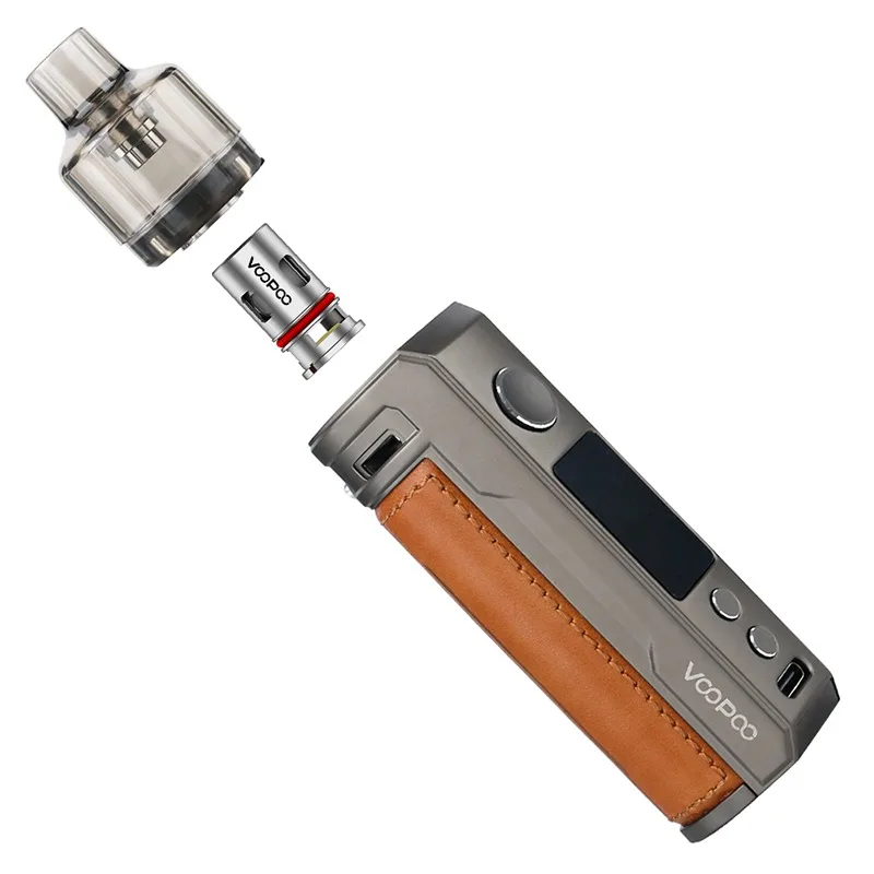  VOOPOO перетащите S 60 вт Pod Mod электронной сигареты с 2500 мач батарея & PnP-VM5 катушки и 4 5 мл картридж VS винчи