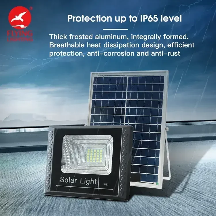 IP65 150W 300Watt 500W 600W 800W Solar Flood Light Outdoor Waterproof Reflector Solar Garden Lighting