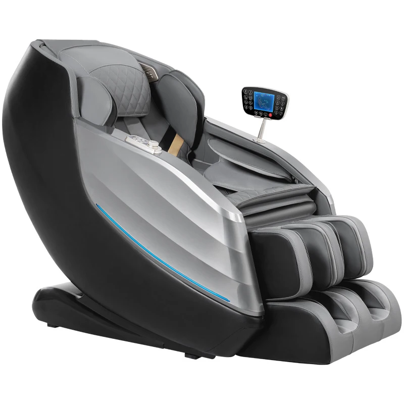 2024 Office Home Use Luxury Smart Heat Recliner Thai Stretch Hand Sl Track Full Body Zero Gravity Shiatsu 4d Massage Chair