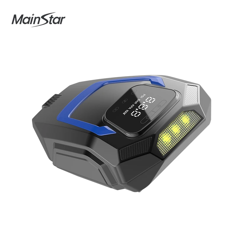 Autorad Luftpumpe 12v LED Flashlight Digital Display Portable Car Electric Automatic Tyre Inflator Air Compressor Pump For Car